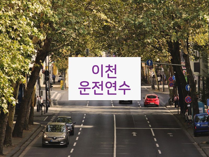 이천운전연수 후기