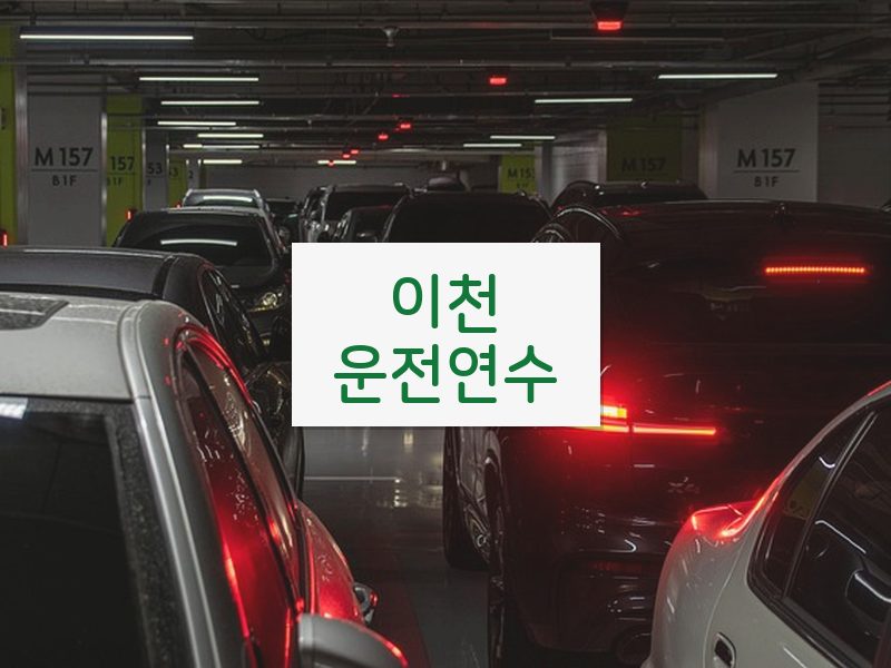 이천운전연수 후기