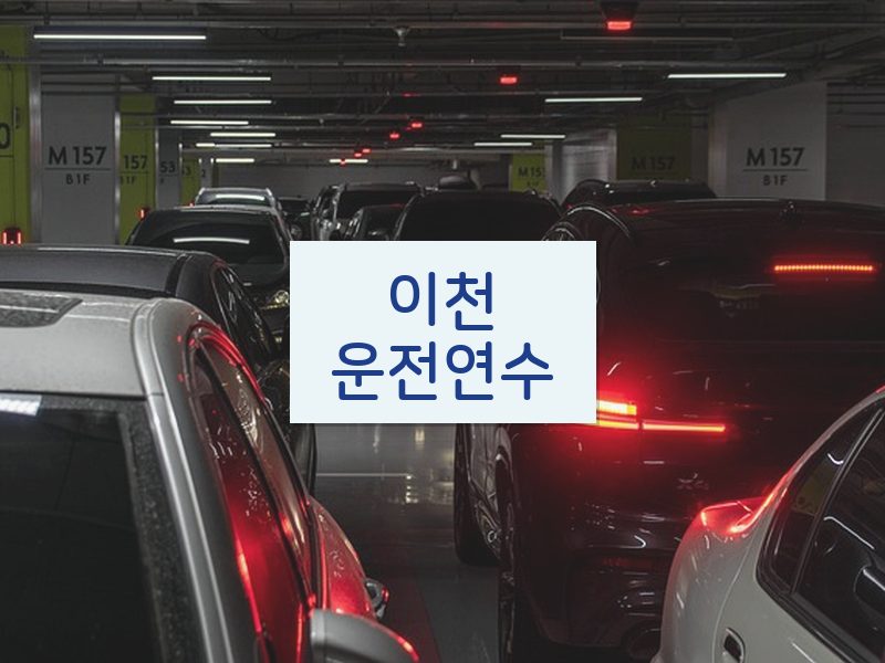 이천운전연수 후기