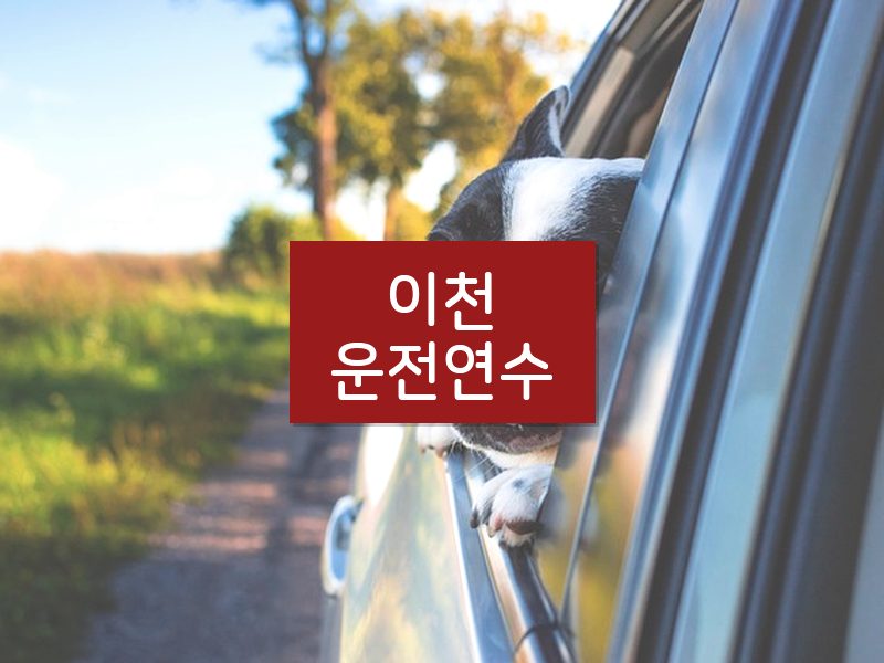이천운전연수 후기