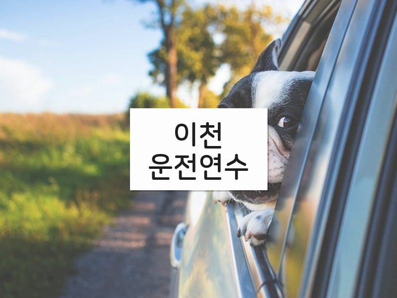 이천운전연수 후기