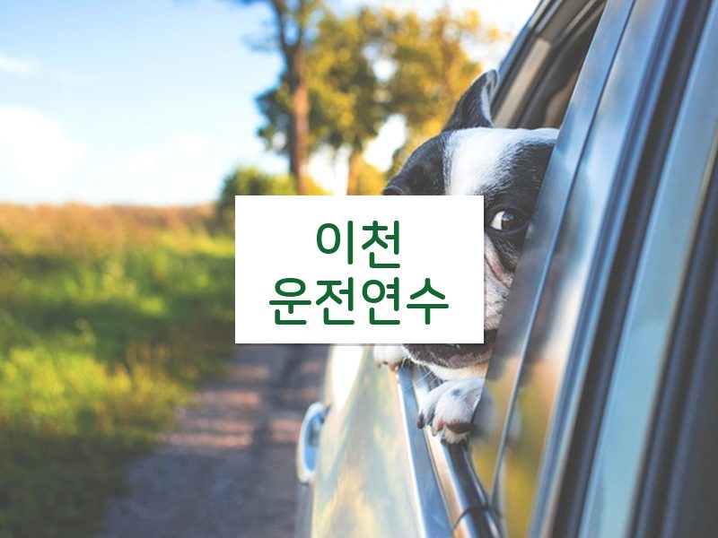 이천운전연수 후기