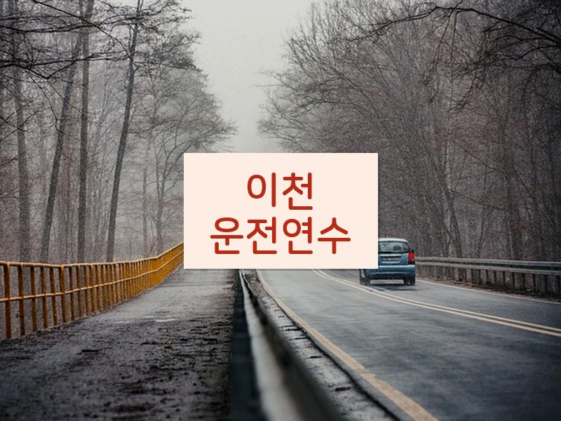 이천운전연수 후기