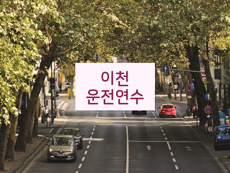 이천운전연수 후기