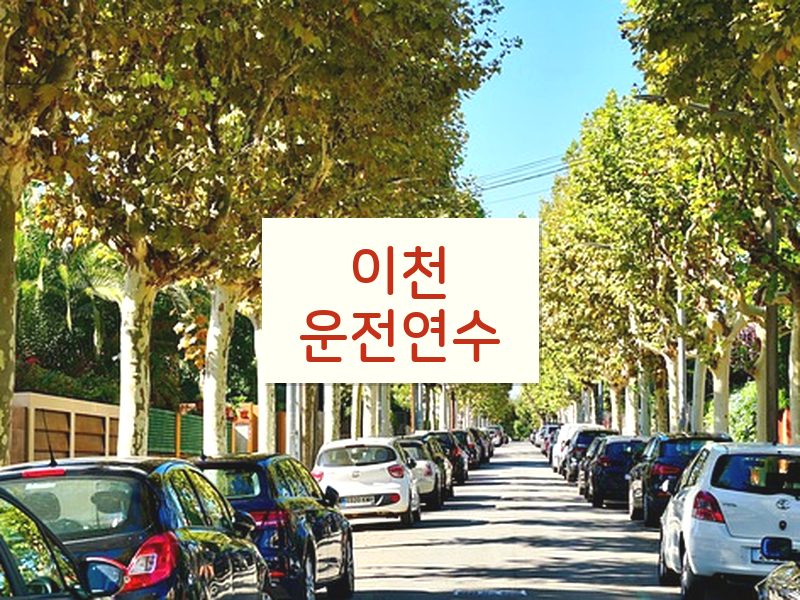 이천운전연수 후기