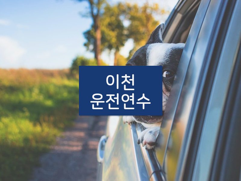 이천운전연수 후기